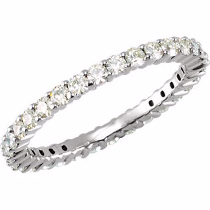 68586:103:P Charles & Colvard Moissanite® Eternity Band
