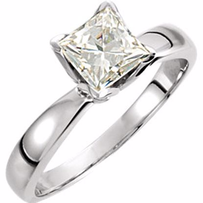 68587:103:P Charles & Colvard Moissanite® 4-Prong Tulipset® Engagement Ring