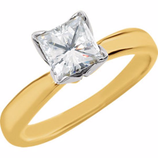 68587:108:P Charles & Colvard Moissanite® 4-Prong Tulipset® Engagement Ring