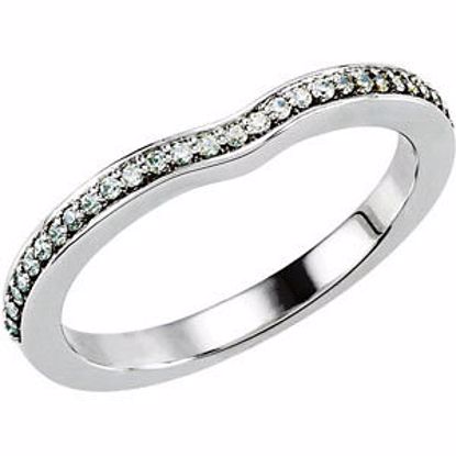 67860:121684:P Platinum 1/6 CTW Diamond Band