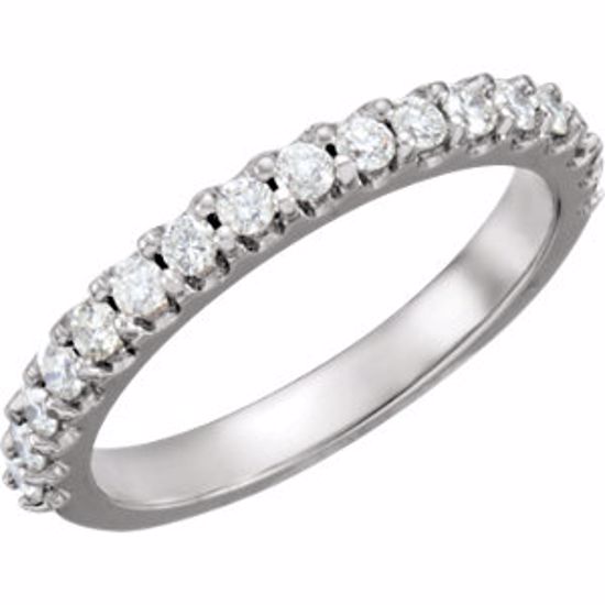 68206:1020:P 1/2 CTW Diamond Engagement Band
