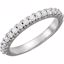 68206:1020:P 1/2 CTW Diamond Engagement Band