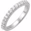 68205:106:P Platinum 1/2 CTW Diamond Band