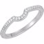 67795:107:P 18kt Yellow 1/6 CTW Diamond Engagement Matching Band