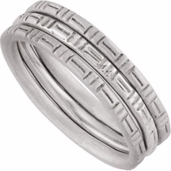 51064:104:P Set of 3 Stackable Rings