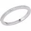 68797:101:P 14kt White .07 CTW Diamond Band