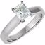 68901:101:P Charles & Colvard Moissanite® & Diamond 4-Prong Engagement Ring
