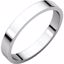 F6:901:P Sterling Silver 3mm Flat Band