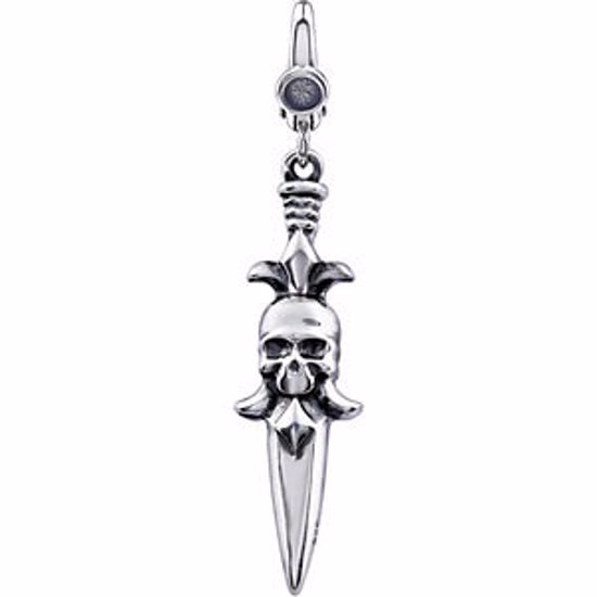 69393:100:P Dagger & Skull Charm