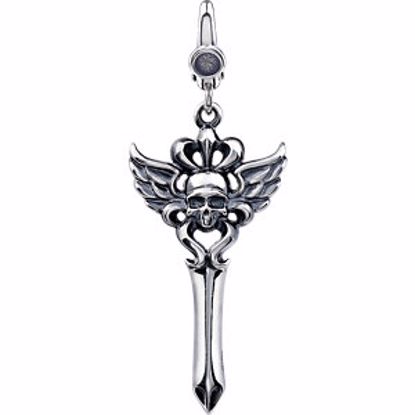 69396:100:P Dagger & Skull Charm