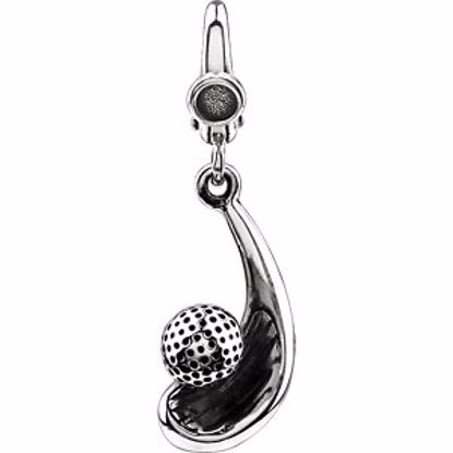 69428:101:P Golf Club & Ball Charm