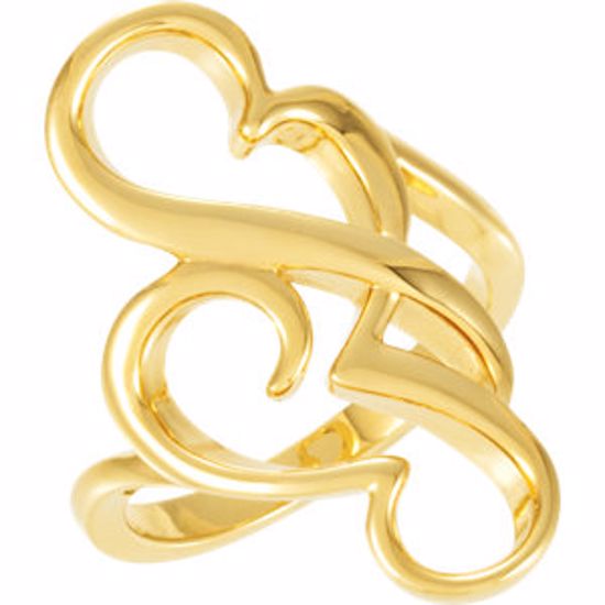 51094:104:P Freeform Ring