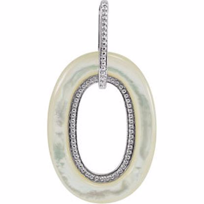 69586:100:P Mother of Pearl Pendant