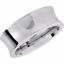 COR223:0105:P Cobalt 8mm Concave Band Size 10.5