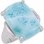 69601:101:P Cabochon Larimar Ring