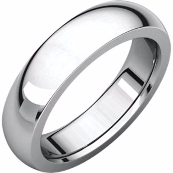 IRH5:259819:P 14kt White 3.5 mm Heavy comfort Fit Band