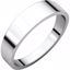 FT10:1972:P Platinum 5mm Flat Tapered Band