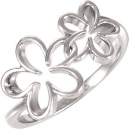 51142:102:P Floral Design Ring