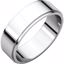FE10.5:200429:P Palladium 6mm Flat Edge Band