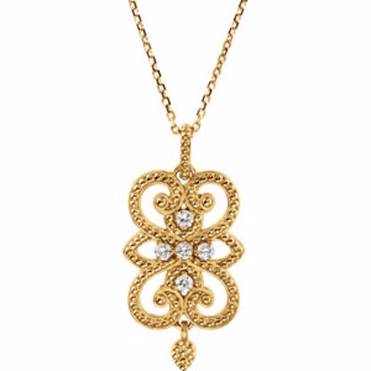 85341:60000:P Granulated Pendant or Necklace 