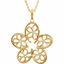 85397:60000:P Floral Design Pendant or Necklace