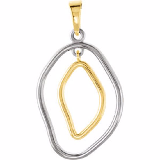 85431:1003:P Open Silhouette Pendant