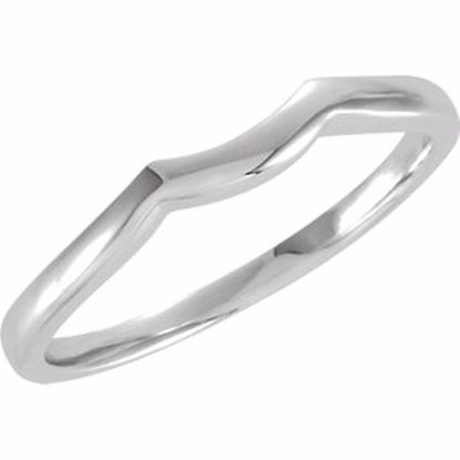 650007:102:P Sterling Silver Wedding Band Size 7