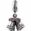 28623:101:P Kera® Holiday Silver Bells Dangle