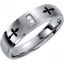 STST1006D:1011:P Stainless Steel Black Laser Band
