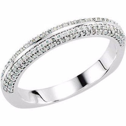 67855:120:P 10kt White 1/3 CTW Diamond Band