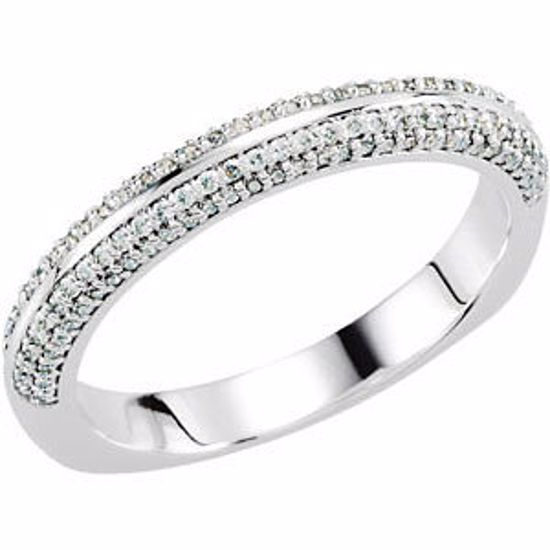 67855:120:P 10kt White 1/3 CTW Diamond Band