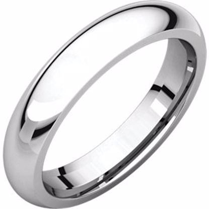 IR14.5:911:P Continuum Sterling Silver 4mm Comfort Fit Band