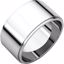 FE7:506:P Continuum Sterling Silver 10mm Flat Edge Band