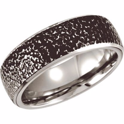 COR241:109:P Cobalt 8mm Black PVD Design Band