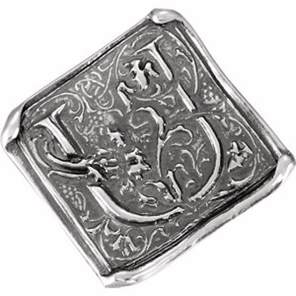 51169:258:P Sterling Silver Initial "A" Vintage Ring