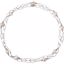 650905:100:P Sterling Silver Freshwater Cultured Pearl 38" Necklace