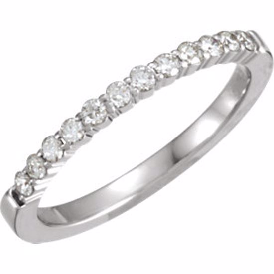 651027:101:P 1/4 CTW Diamond Petite Anniversary Band