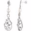 651038:501:P 14kt White 6mm Freshwater Cultured Pearl Earrings