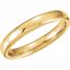 51206:330:P 14kt Yellow 3.5mm Euro-Style Light Comfort-Fit Wedding Band Size 14