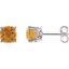 28190:70039:P Sterling Silver Citrine Earrings