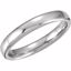 51206:424:P Platinum 3.5mm Euro-Style Light Comfort-Fit Wedding Band Size 8.5