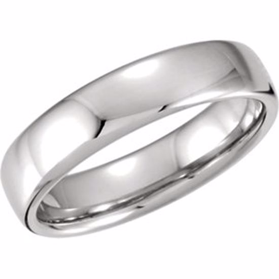 51206:461:P Platinum 5.5mm Euro-Style Light Comfort-Fit Wedding Band Size 6