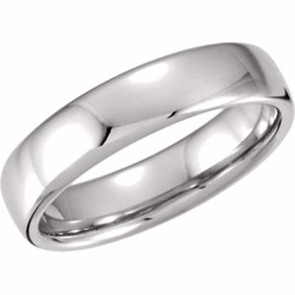 51206:465:P Platinum 5.5mm Euro-Style Light Comfort-Fit Wedding Band Size 8