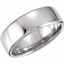 51206:519:P Platinum 7.5mm Euro-Style Light Comfort-Fit Wedding Band Size 14