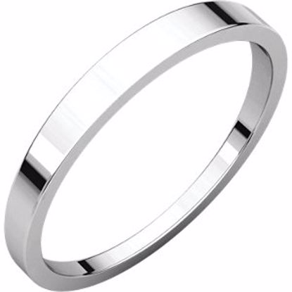 FT3.5:103:P Platinum 2.5mm Flat Tapered Band