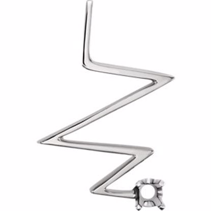 8156:88476:P 10kt White Pendant Base Only