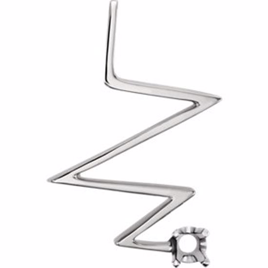 8156:88476:P 10kt White Pendant Base Only