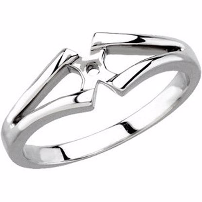 SH274:108:P Sterling Silver Split Shank for Peg Head