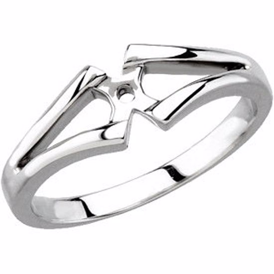 SH274:108:P Sterling Silver Split Shank for Peg Head