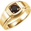 9728:101:P 14kt Yellow Onyx Men's Ring 